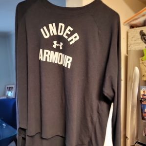 Under Armour Womens XL LIKE NEW Long Sleeve Black T-Shirt